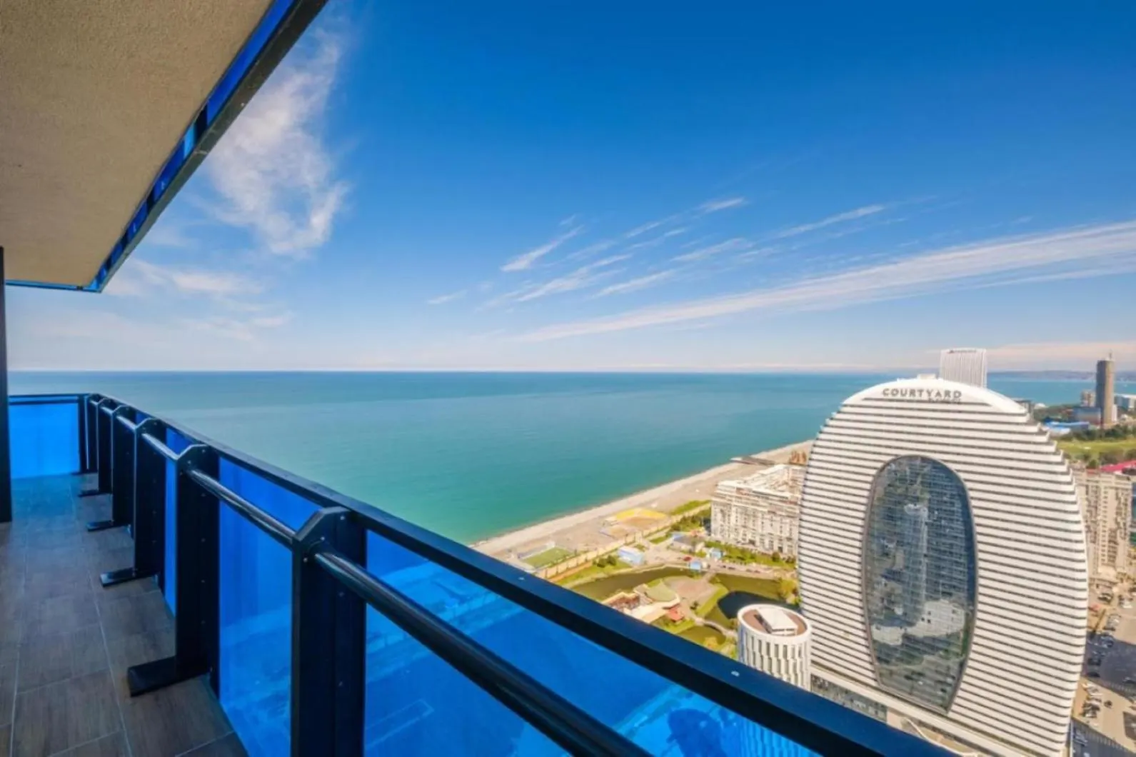 Serene Sea View Aparthotel In Orbi City Batum